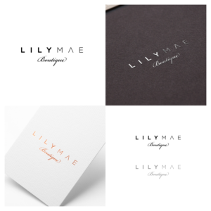 Diseño de Logo por VisualFlava para Lily-Mae Boutique  | Diseño: #14613675