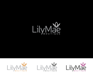 Diseño de Logo por JK18 para Lily-Mae Boutique  | Diseño: #14614658