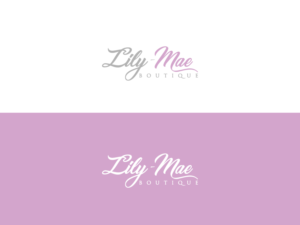 Diseño de Logo por mail.pavanayi para Lily-Mae Boutique  | Diseño: #14611332