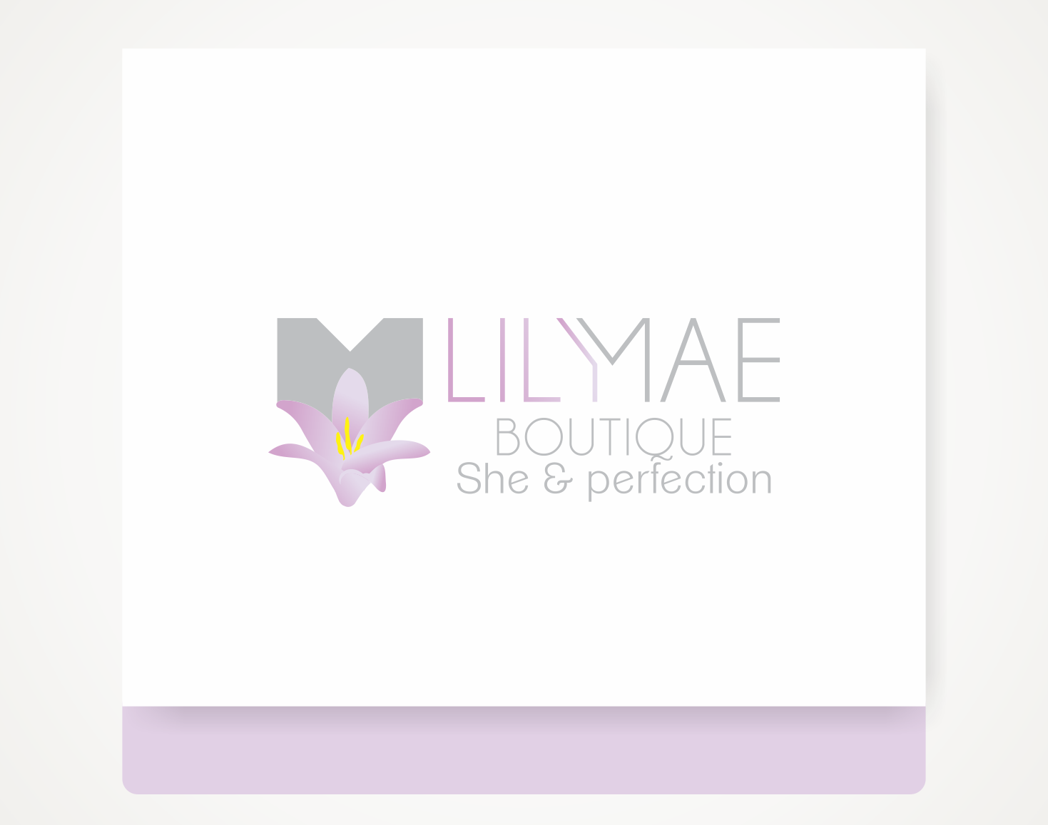 Diseño de Logo por Savana para Lily-Mae Boutique  | Diseño #14615046