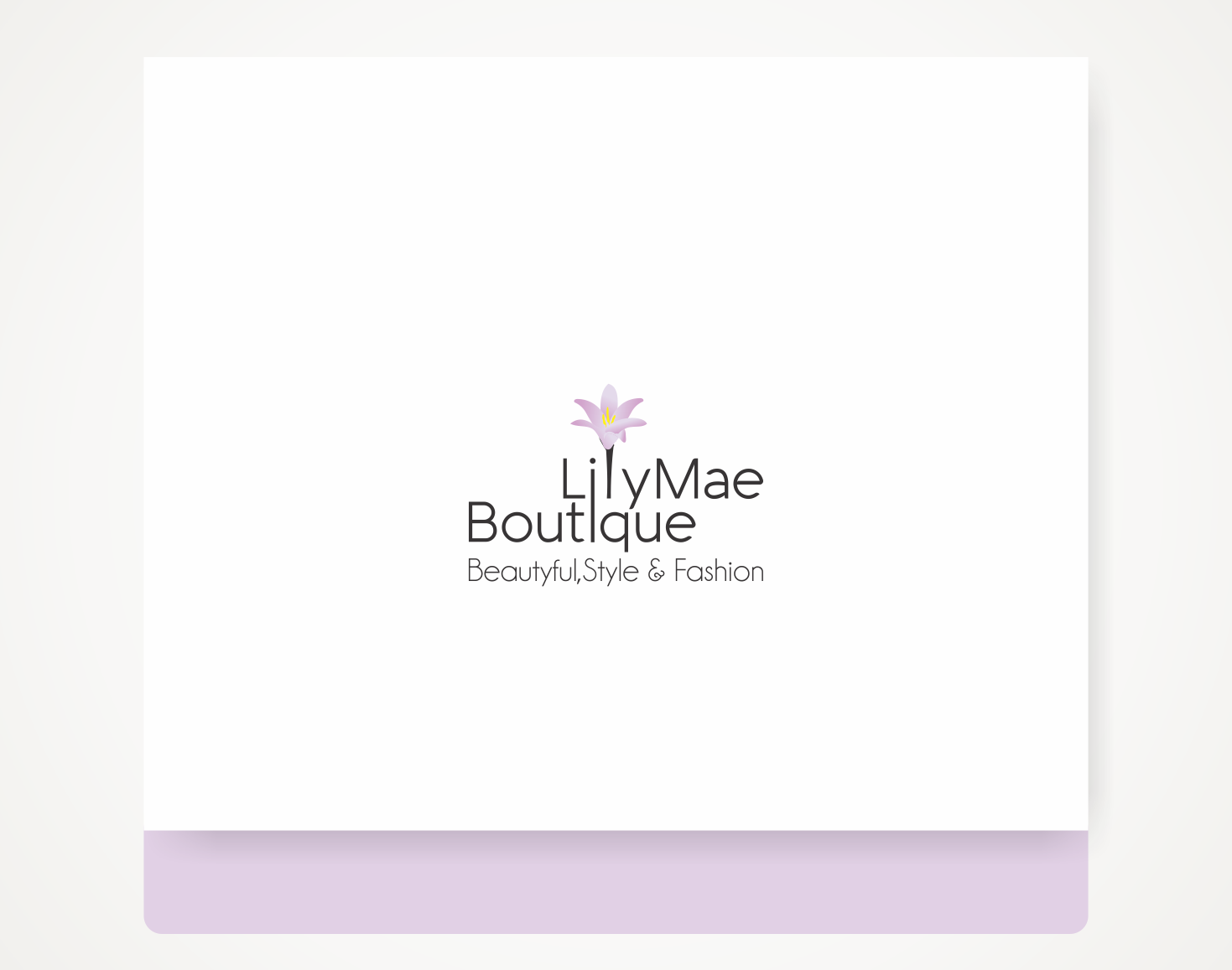 Diseño de Logo por Savana para Lily-Mae Boutique  | Diseño #14615047