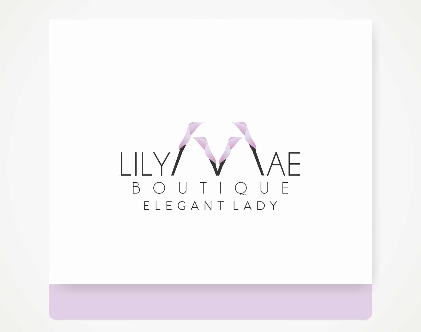 Diseño de Logo por Savana para Lily-Mae Boutique  | Diseño #14615048