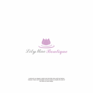 Diseño de Logo por BK Creatives para Lily-Mae Boutique  | Diseño #14614659