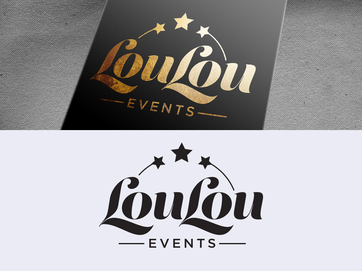 Upmarket, Bold, Event Planning Logo Design for LouLou Events by Samson