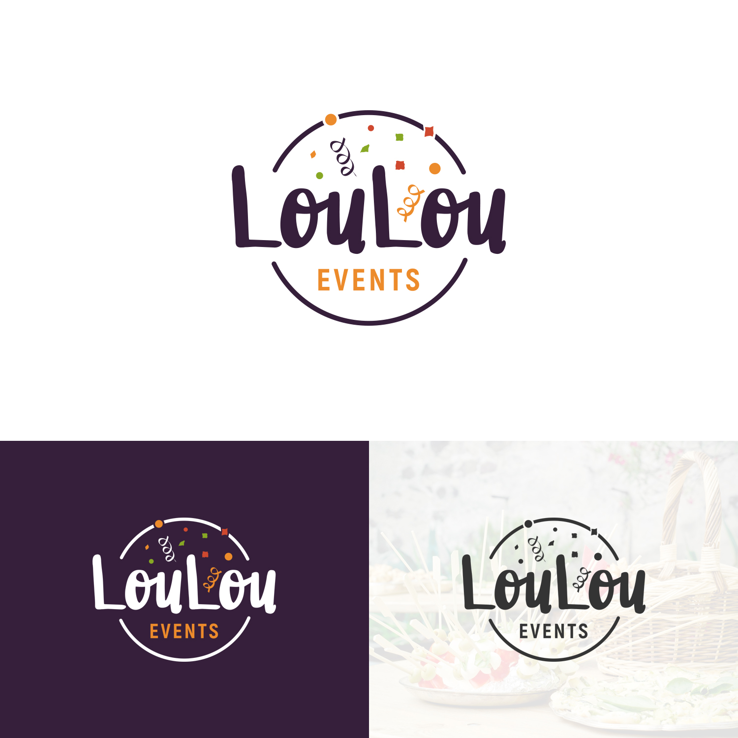 Logo Design by Grapismo Brand Studio for LouLou Events | Design #14685975