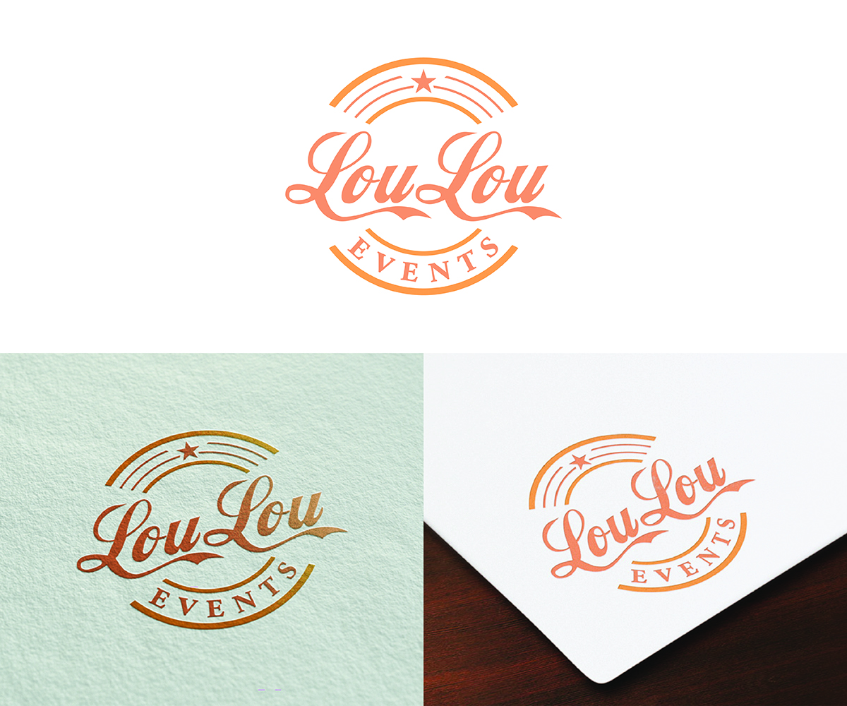 Logo Design by eMARK for LouLou Events | Design #14658024
