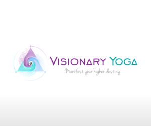 Visionary Yoga   Tagline: Manifest Your Higher Destiny | Logo-Design von El Ojo creativo