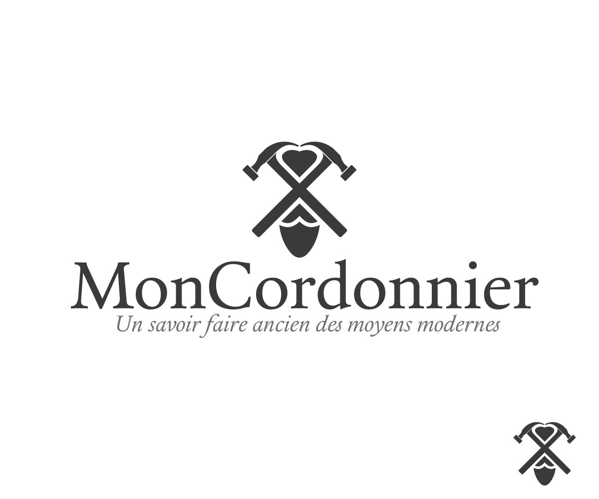 Logo Design by Blumenfeld for MonCordonnier.com | Design #14620067