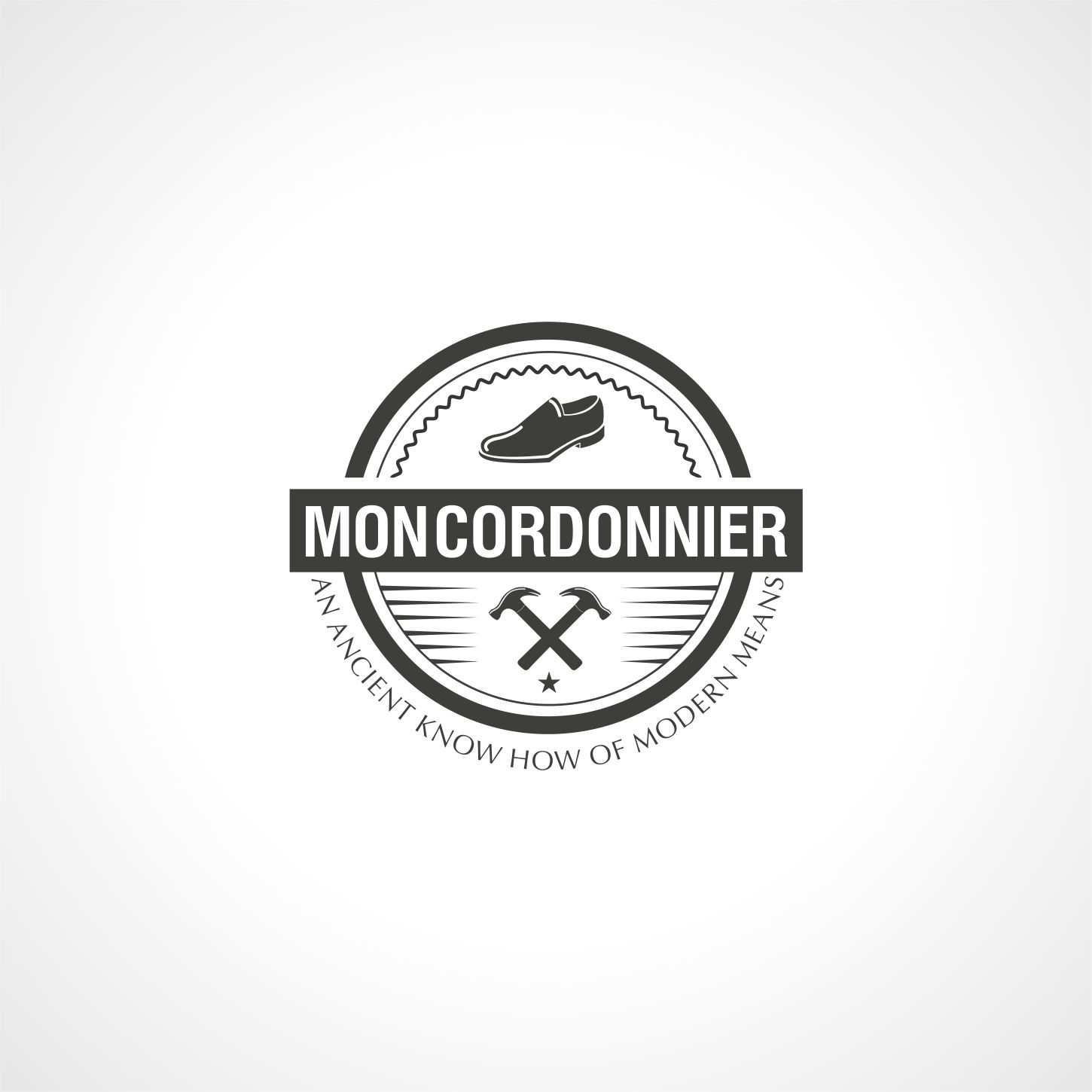 Logo Design by ecorokerz for MonCordonnier.com | Design #14618449