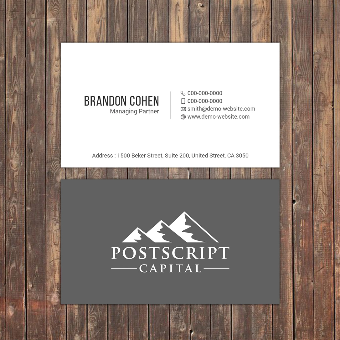 Business Card Design by Sky007 for this project | Design #14616036