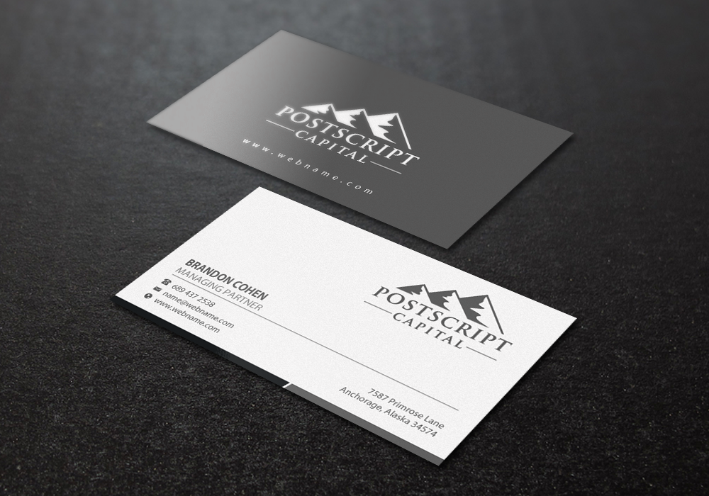 Business Card Design by Brand aid for this project | Design #14620452