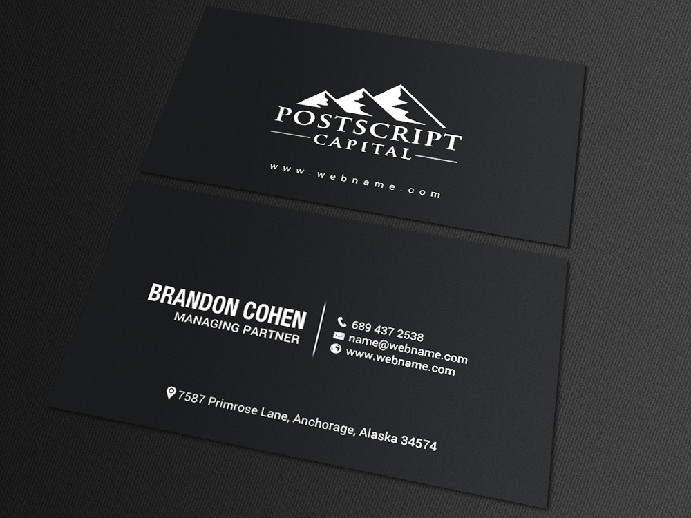 Business Card Design by chandrayaan.creative for this project | Design #14618982