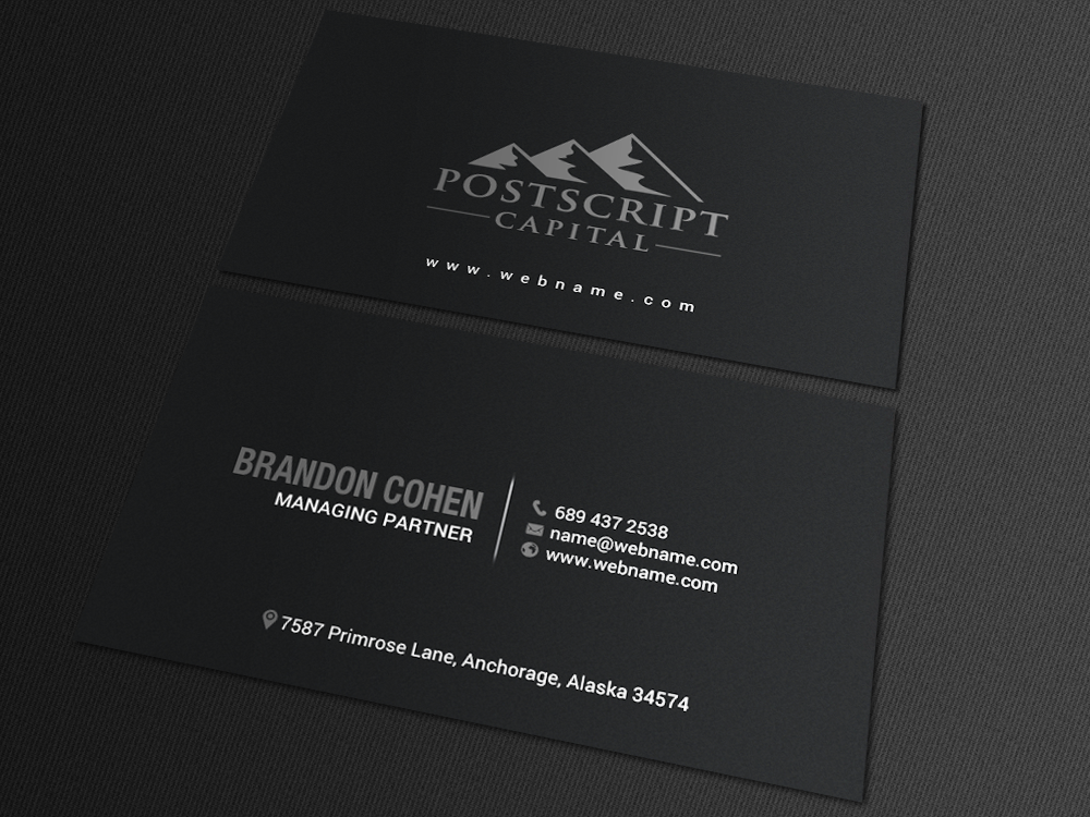 Business Card Design by chandrayaan.creative for this project | Design #14618985