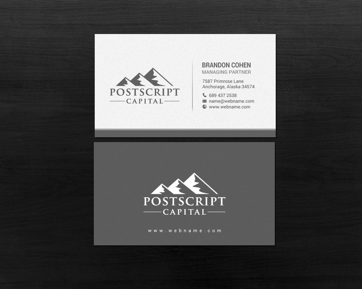 Business Card Design by chandrayaan.creative for this project | Design #14619235