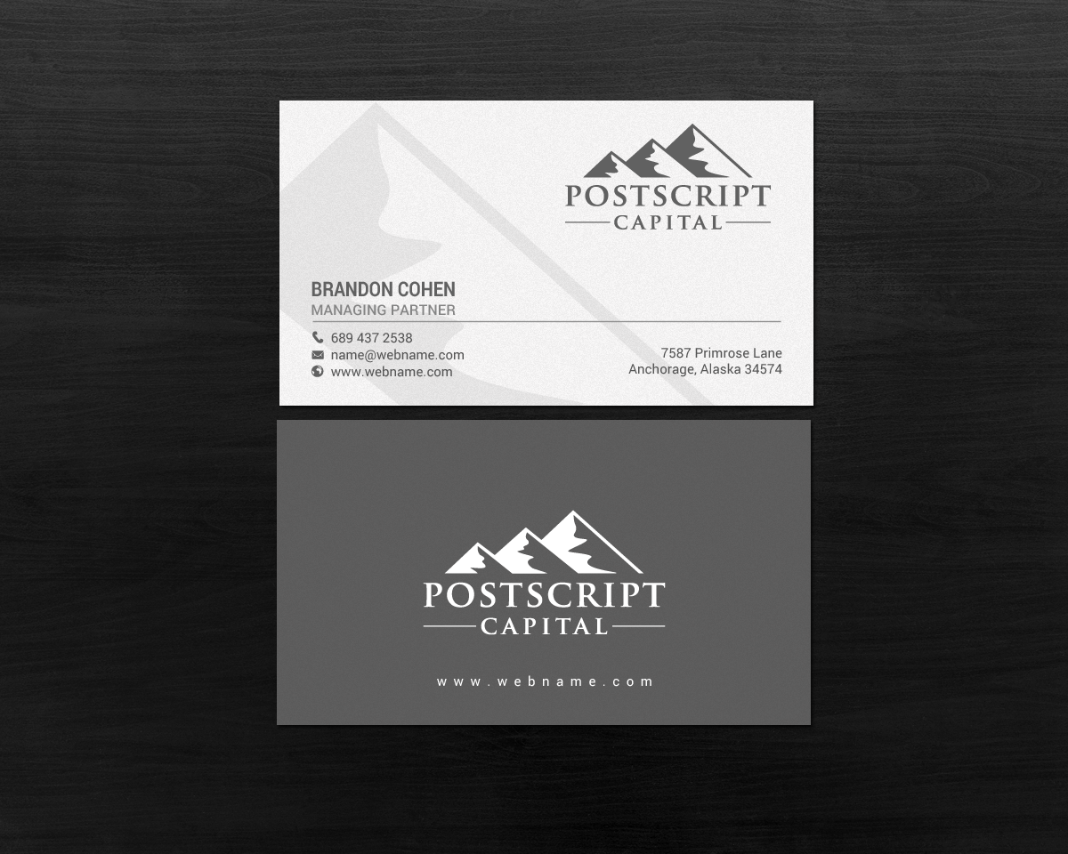 Business Card Design by chandrayaan.creative for this project | Design #14619237