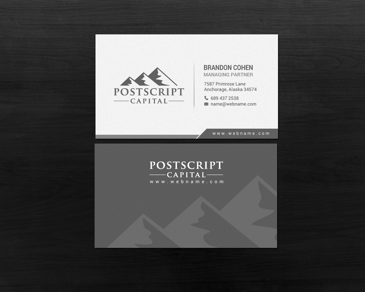 Business Card Design by chandrayaan.creative for this project | Design #14619301