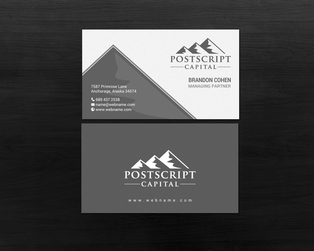 Business Card Design by chandrayaan.creative for this project | Design #14619821