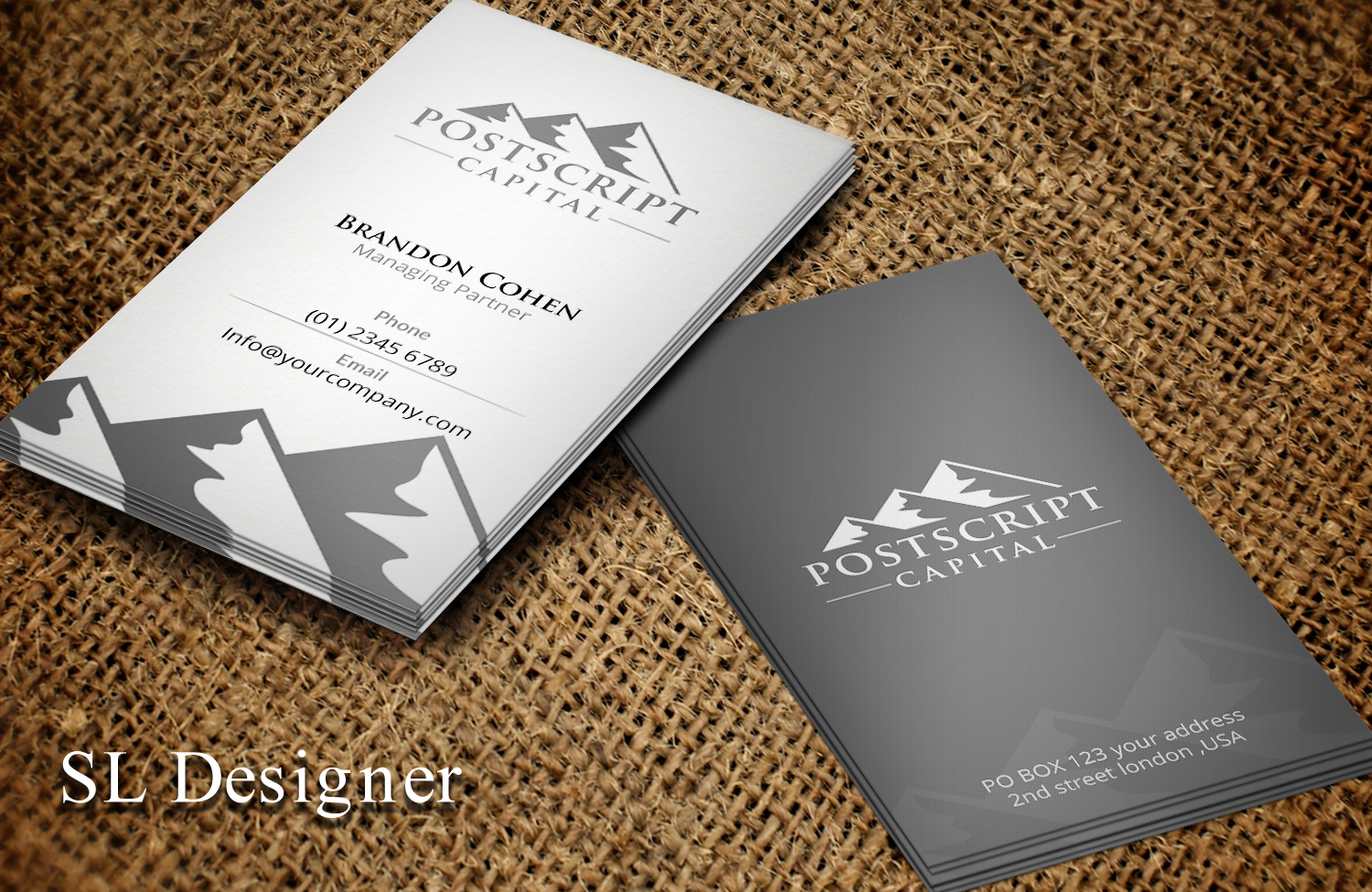 Business Card Design by SL Designer for this project | Design #14614479