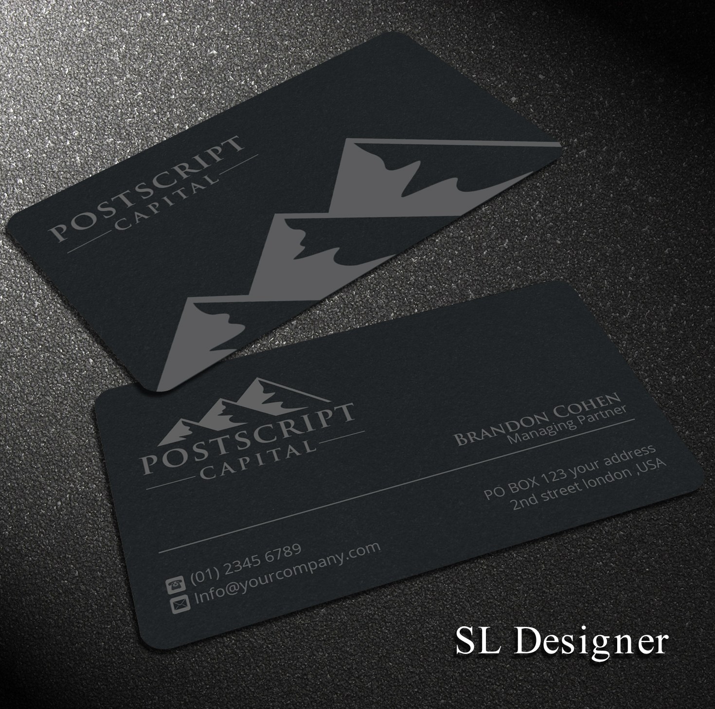 Business Card Design by SL Designer for this project | Design #14614485