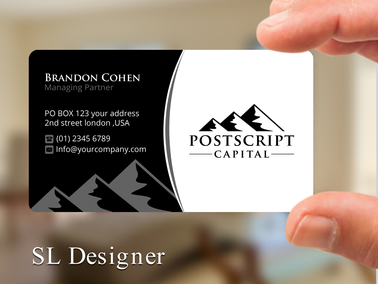 Business Card Design by SL Designer for this project | Design #14614506