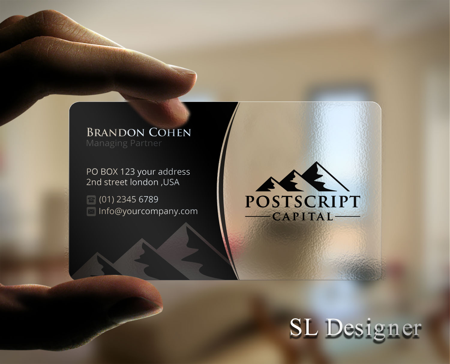 Business Card Design by SL Designer for this project | Design #14614508