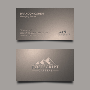Business Card Design by Uzmabibi
