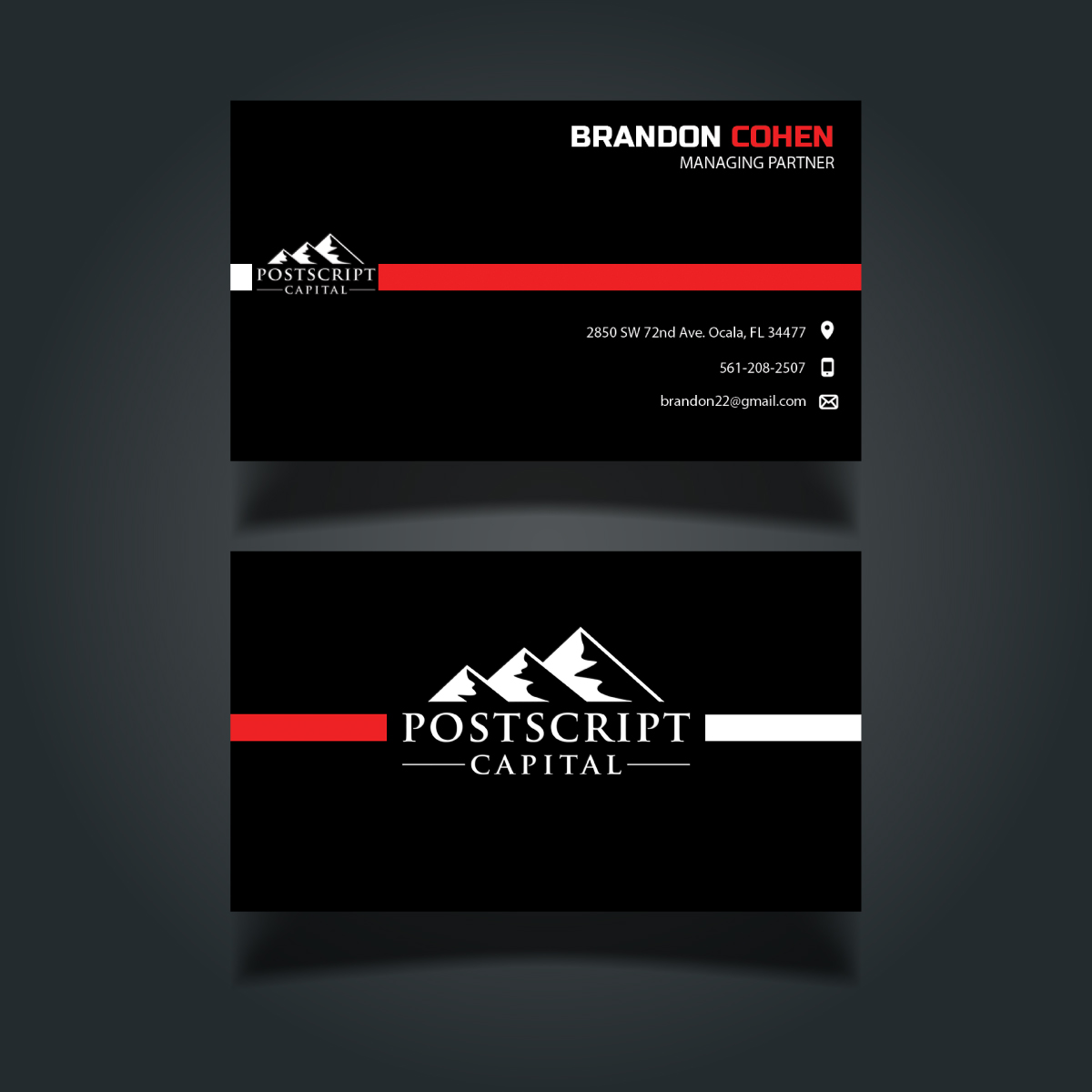 Business Card Design by RalkoV for this project | Design #14634107