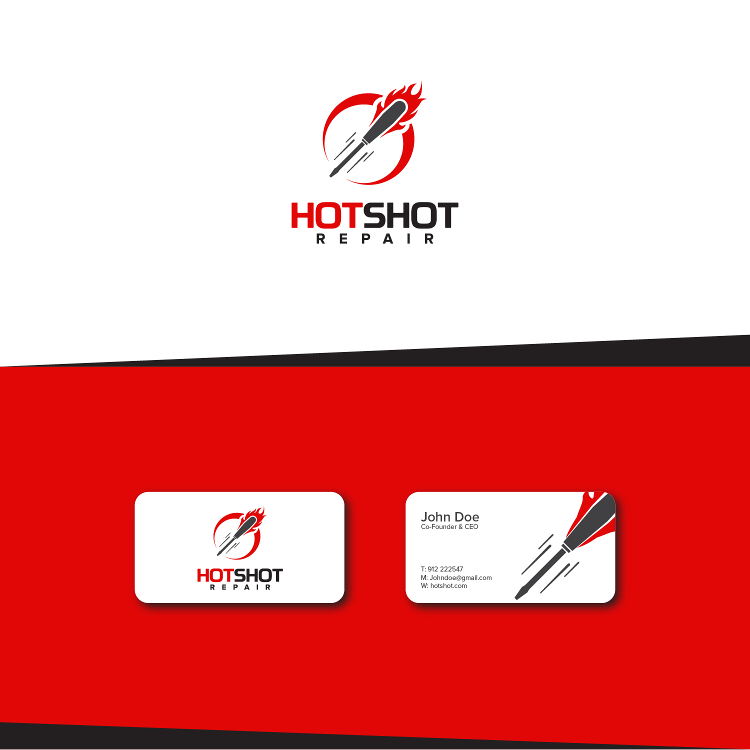 Logo Design by anshuman1995 for Hotshot Repair | Design #14613409