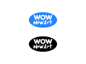 Wow Now Art | Logo Design by Slant Line Media