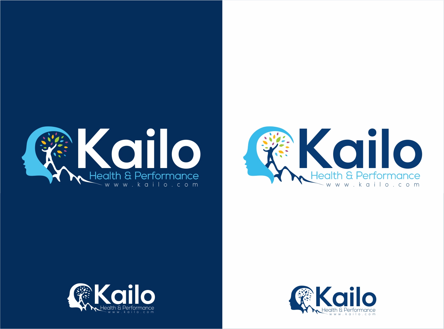 Diseño de Logo por nikkiblue para Kailo Health and Performance | Diseño #14644361