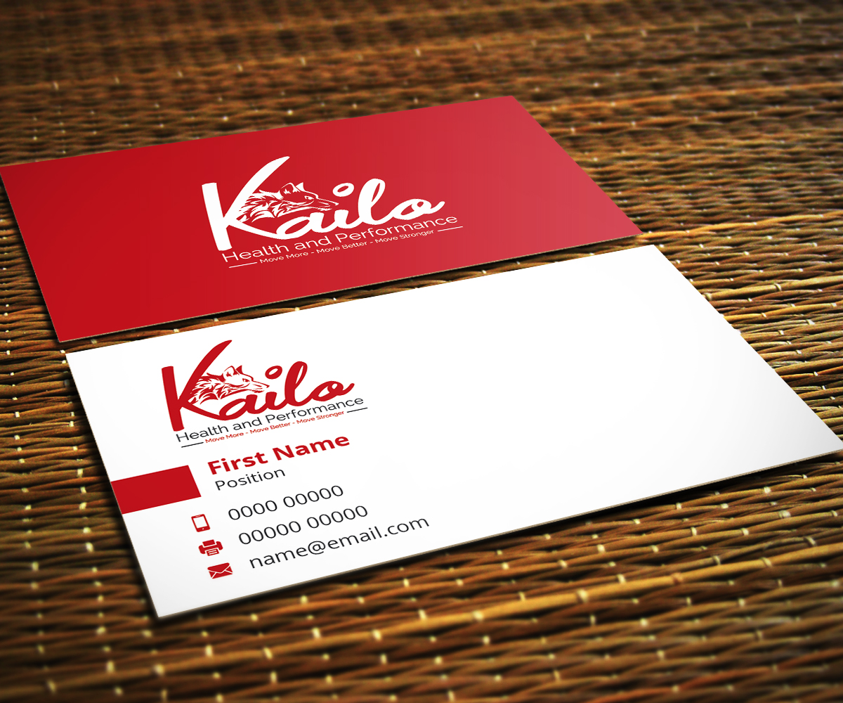 Logo-Design von Saumin Bhavsar für Kailo Health and Performance | Design #14648282