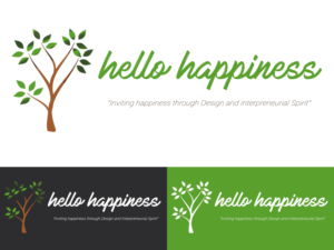 Logo Design by AngelosG for hello happiness | Design #14650690