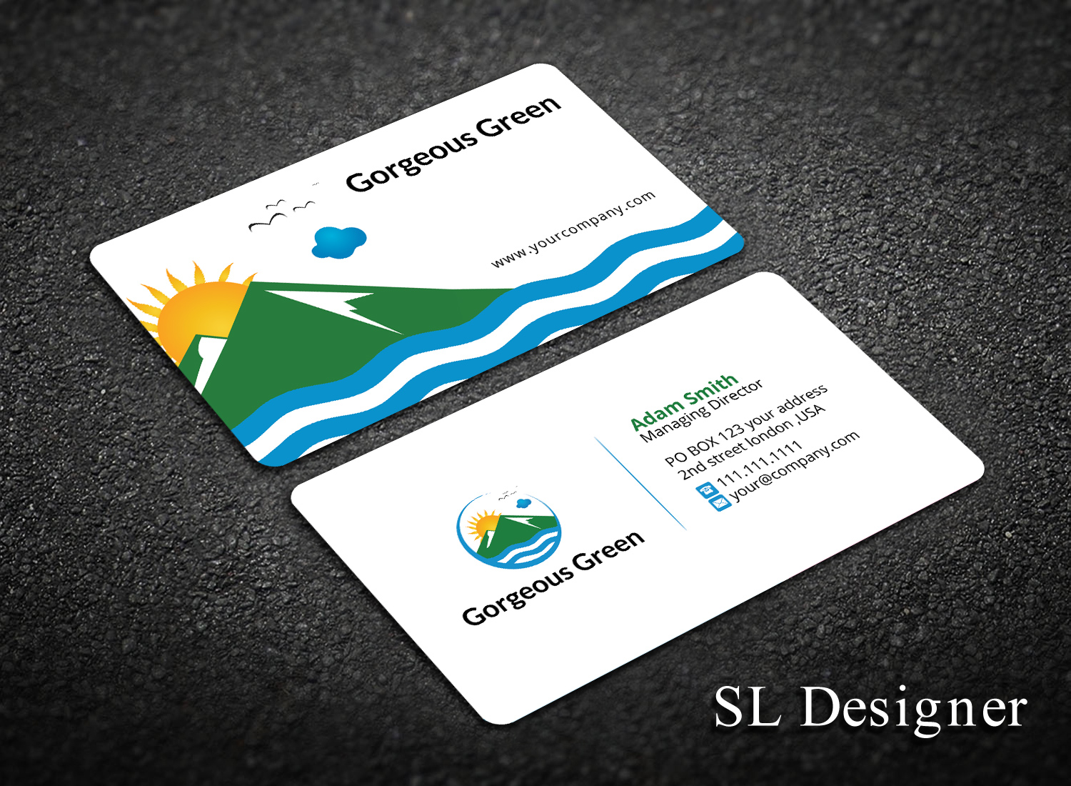 Design de Carte de Visite par SL Designer pour Windriverbuilders | Design #14614342