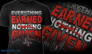 A+ Fitness Spring shirt collection | T-shirt Design by Mayonpx