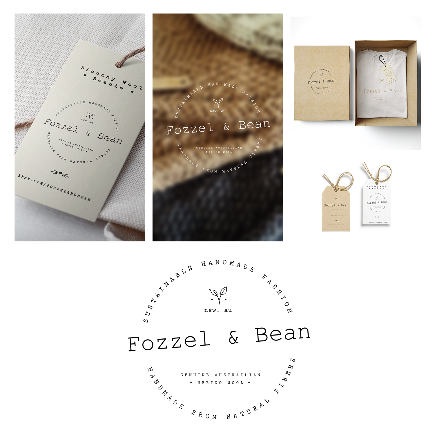 Logo Design by logomonroe for Fozzel & Bean | Design #14631806
