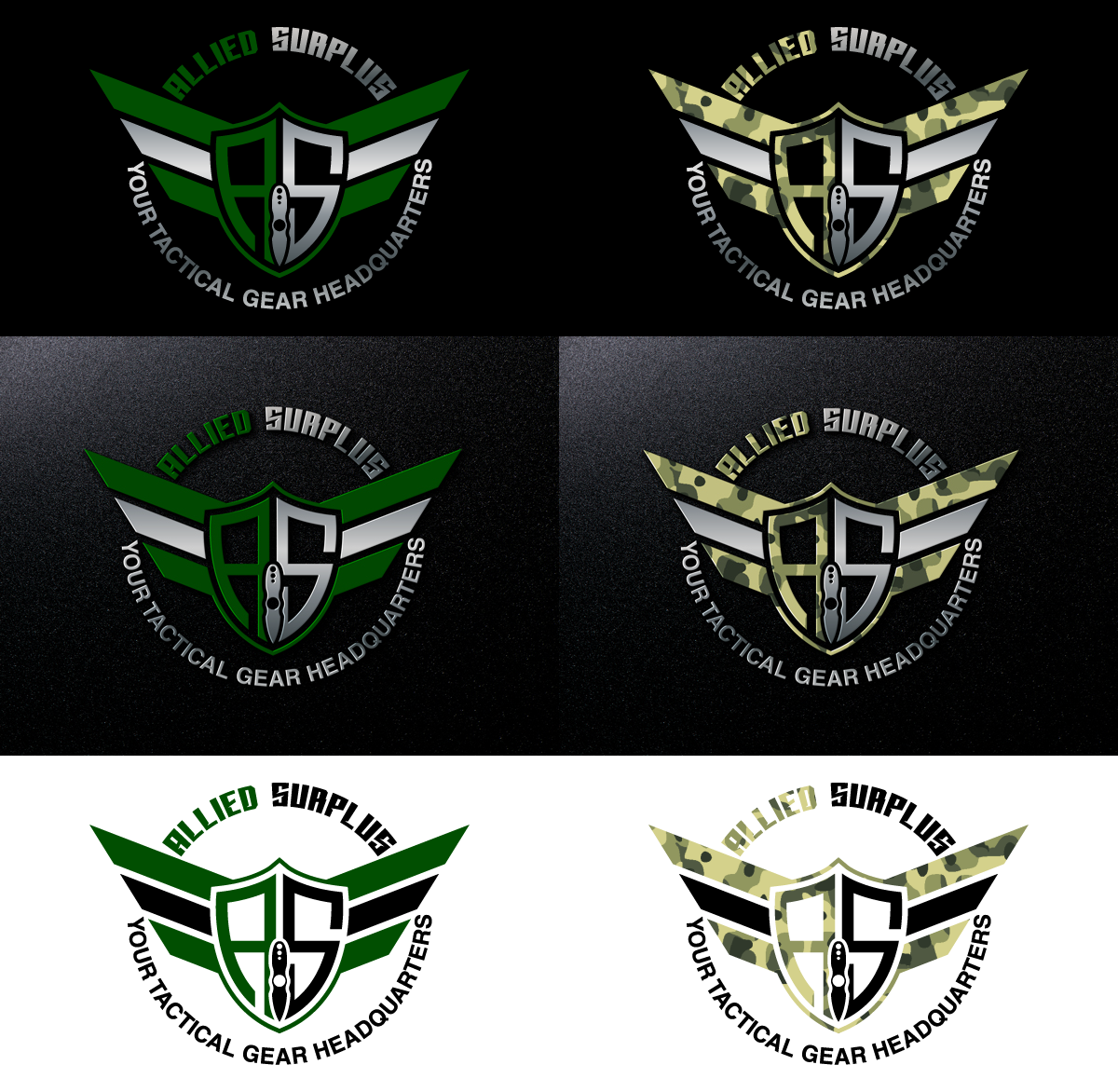 Logo Design by AFD for Allied Surplus | Design #14640474