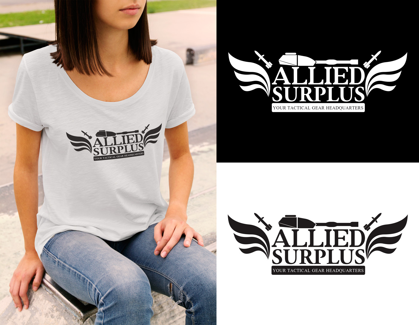Logo Design by Impressive Solutions for Allied Surplus | Design #14646923