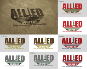 Logo Design by Impressive Solutions for Allied Surplus | Design: #14655864