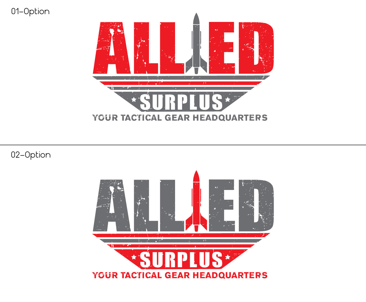 Logo Design by Impressive Solutions for Allied Surplus | Design #14730136
