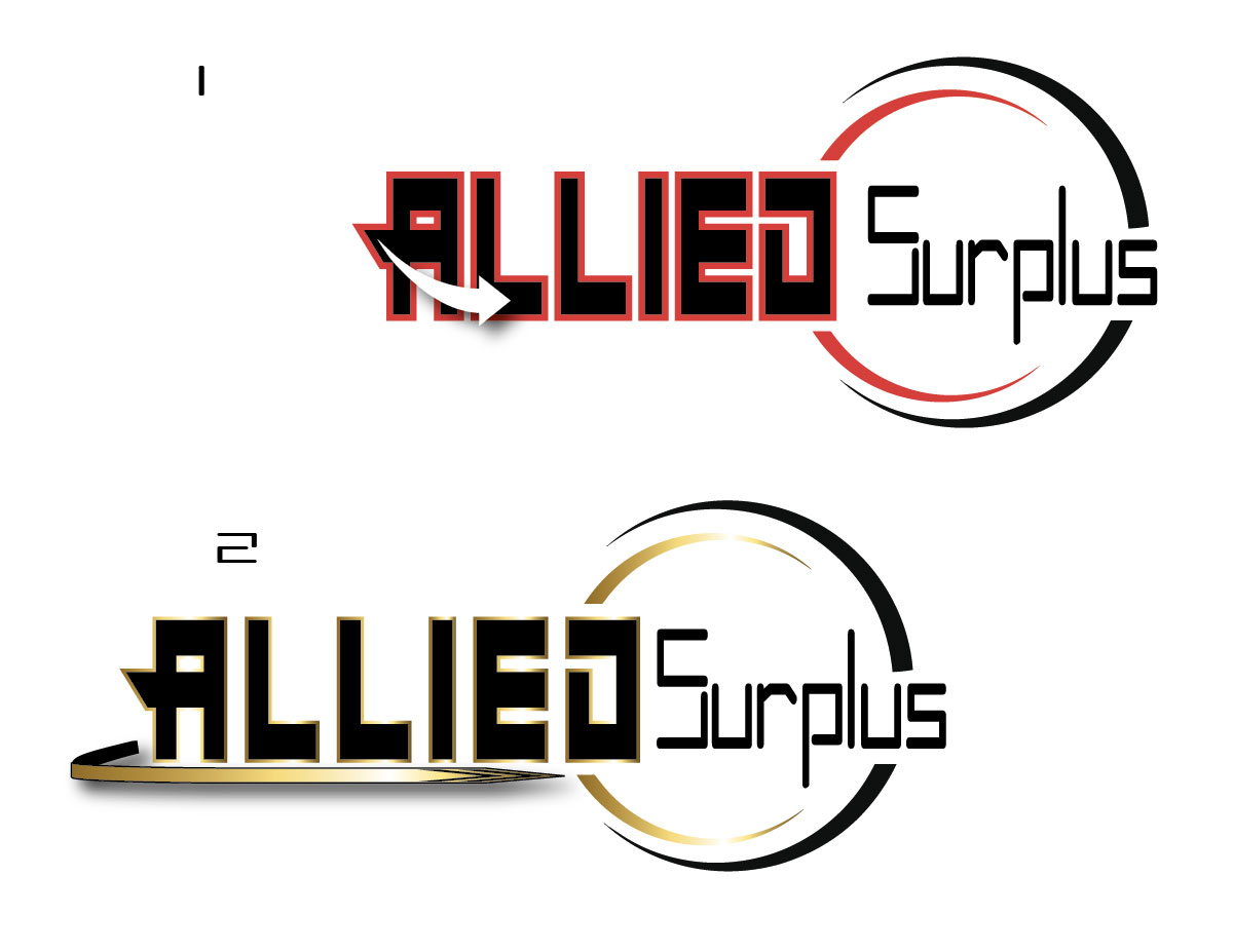 Logo Design by fourdog123 for Allied Surplus | Design #14702401