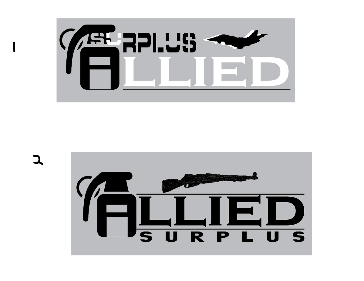 Logo Design by fourdog123 for Allied Surplus | Design #14702405
