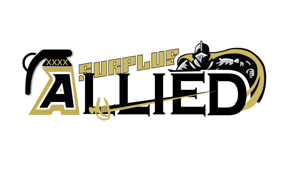 Logo Design by fourdog123 for Allied Surplus | Design #14713660