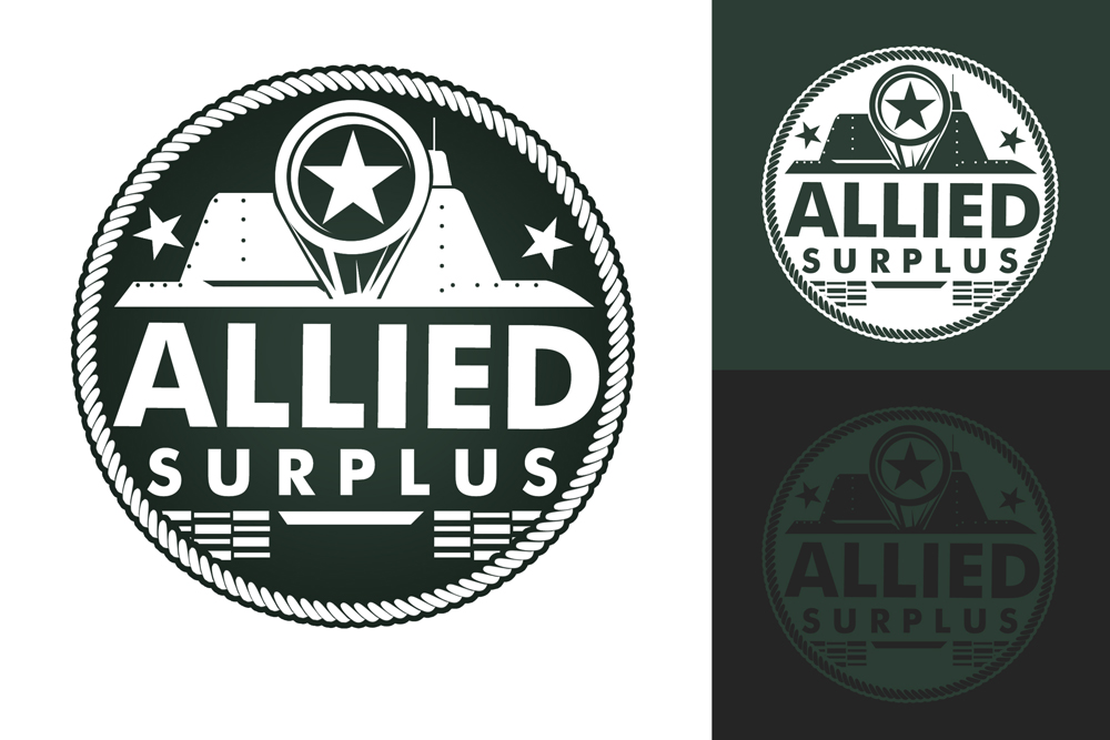 Logo Design by R.Bello for Allied Surplus | Design #14705660
