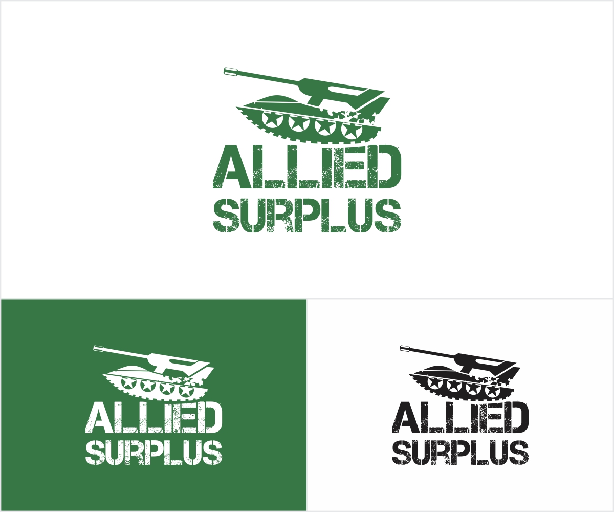 Logo Design by chameerakasundb for Allied Surplus | Design #14736497
