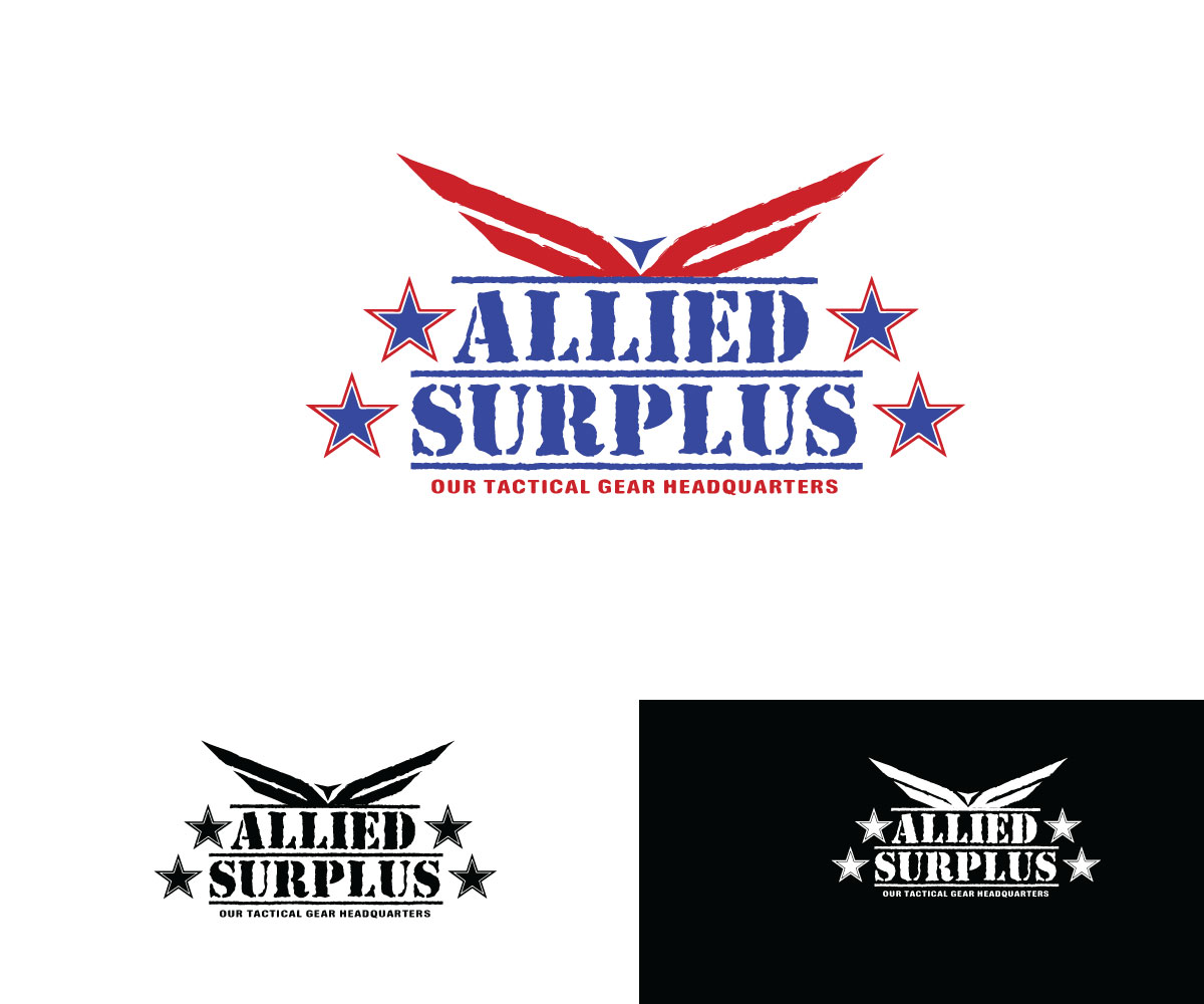 Logo Design by Artknyte for Allied Surplus | Design #14732338