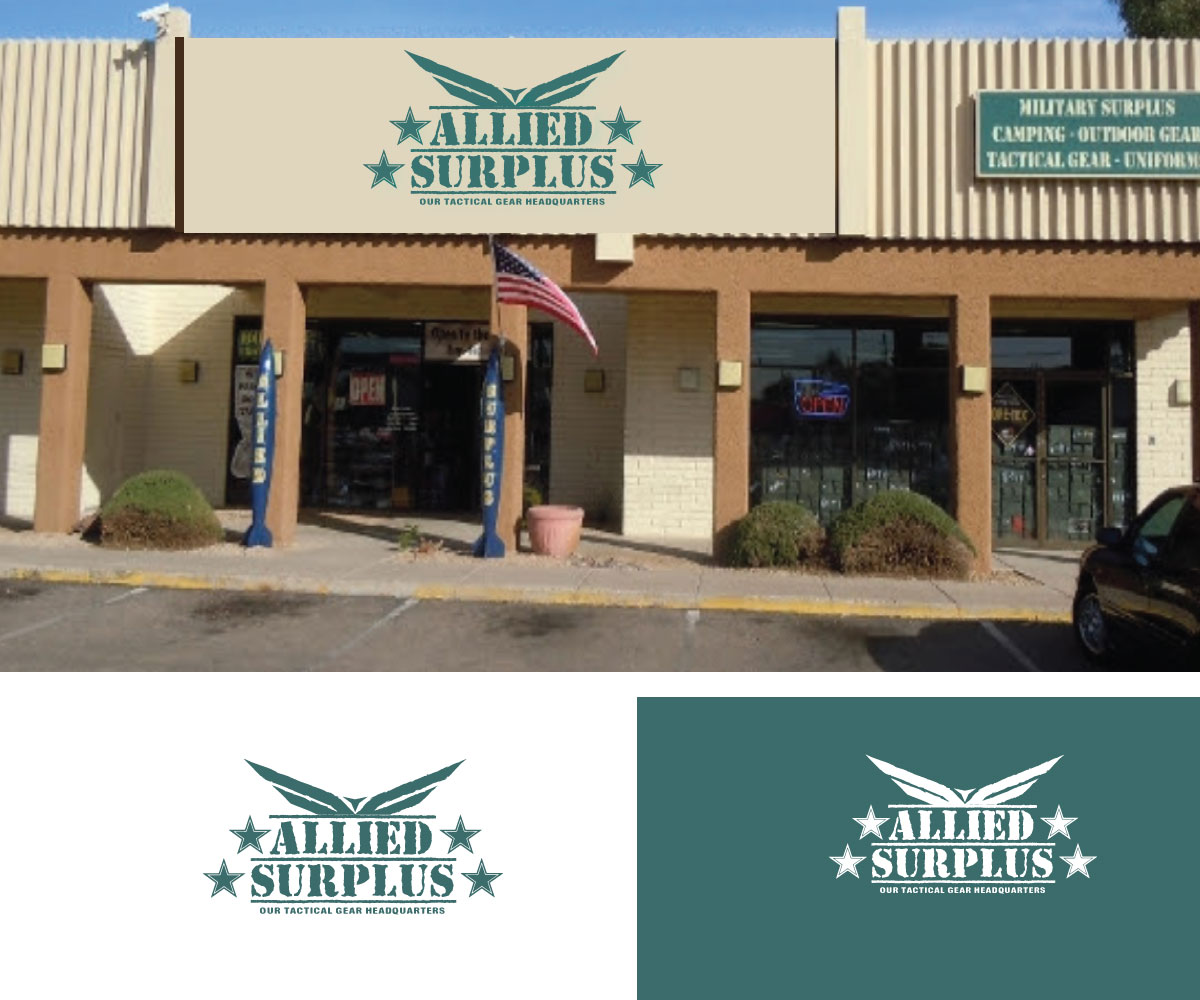 Logo Design by Artknyte for Allied Surplus | Design #14732443
