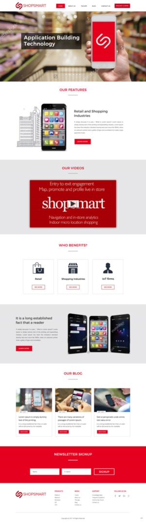 Web Design by pb for this project | Design: #14713369
