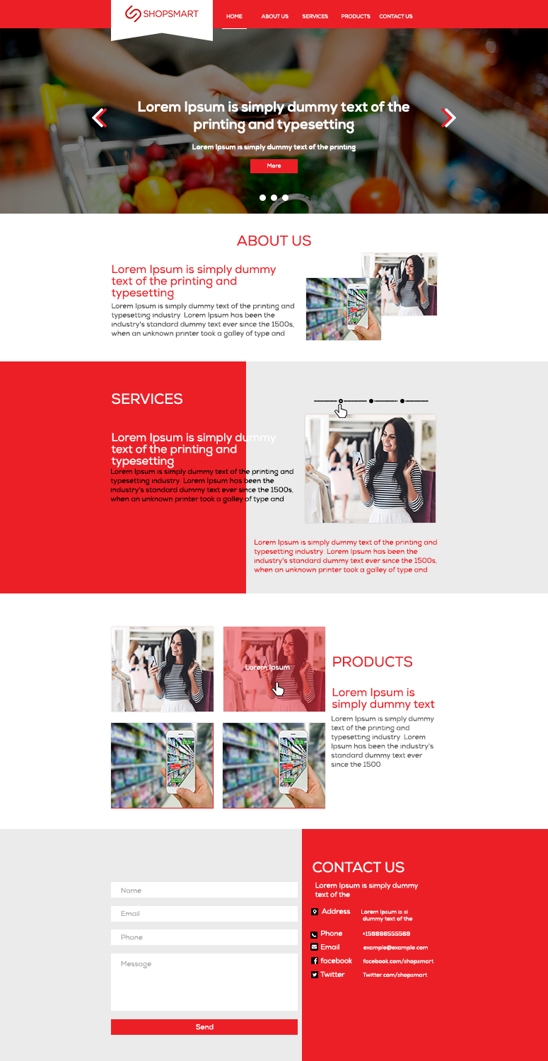 Web Design by Ahmad Shaweesh for this project | Design #14746576