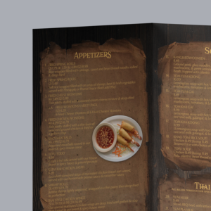 Menu Design by mrmrnjr for Thai Chili, LLC | Design: #14634092