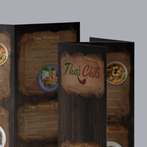 Menu Design by mrmrnjr for Thai Chili, LLC | Design: #14634094